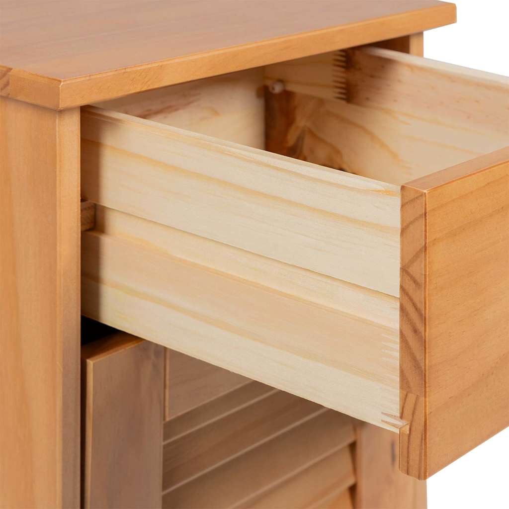 Bathroom Furniture Set VIGO 4 pcs Honey brown 37 x 34 x 110 cm